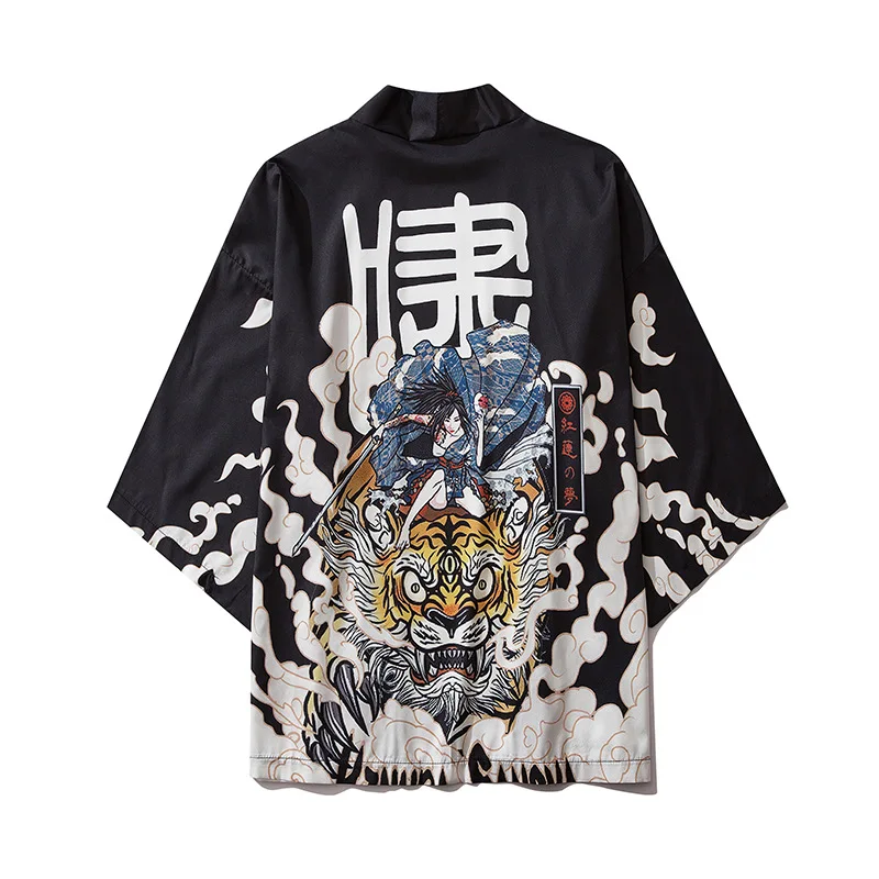 Anime TIGER 3D Printed Kimono Cape Japanese Fashion Design Tops Half-sleeved Cardigan
Anime TIGER 3D Printed Kimono Cape Japanese Fashion Design Tops Half-sleeved Cardigan