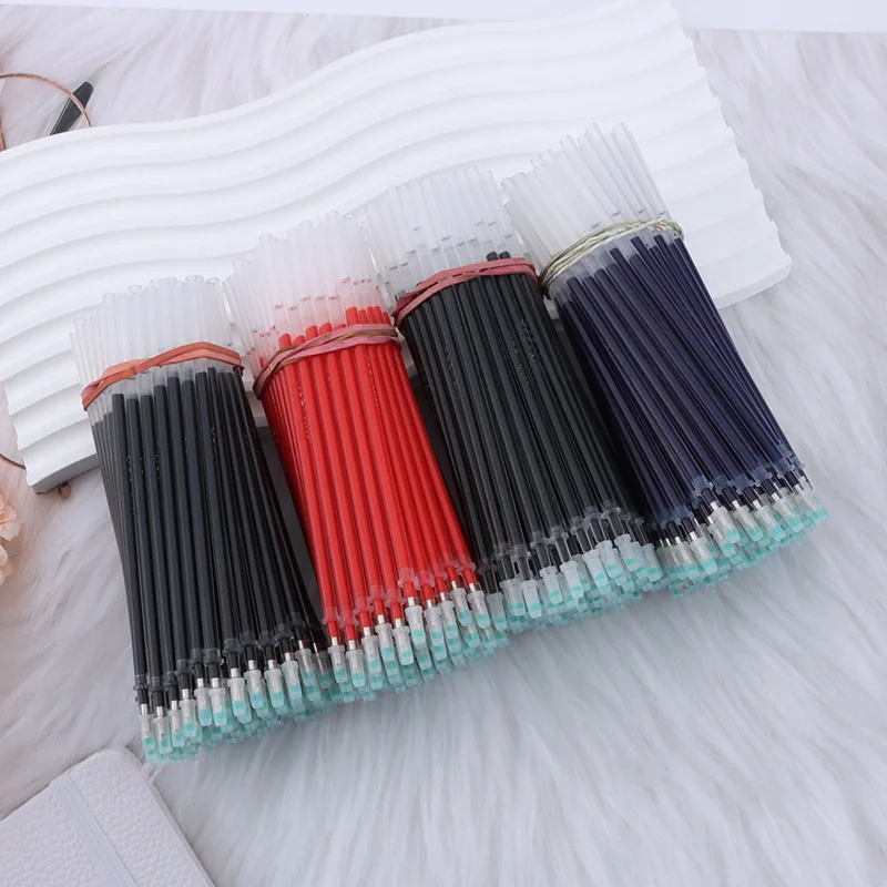 200Pc Wholesales Neutral Pen Refills Black Red Blue Refill Gel Pen Refill Replacement Ink Doctor Teacher Signature Pen Ink
200Pc Wholesales Neutral Pen Refills Black Red Blue Refill Gel Pen Refill Replacement Ink Doctor Teacher Signature Pen Ink