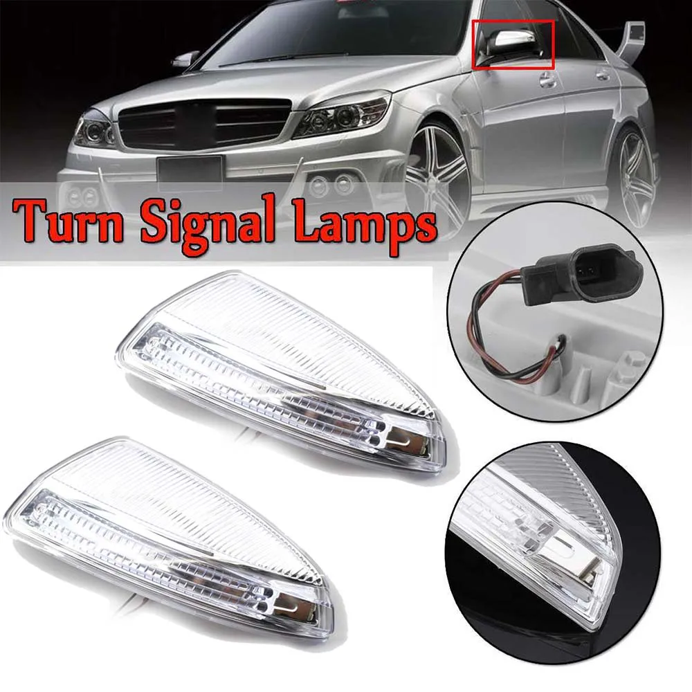 Car Side LED Rearview Mirror Turn Signal Light Lamps Bulbs For Benz W204 2008 2009 2010 2011 2048200721 2048200821 Left Right
Car Side LED Rearview Mirror Turn Signal Light Lamps Bulbs For Benz W204 2008 2009 2010 2011 2048200721 2048200821 Left Right