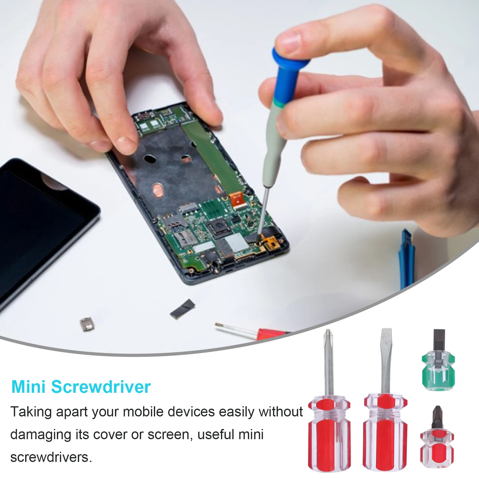 12Pcs Screwdriver Set Portable Multi-Functional Hand Tool for Home Use Excellent Anti-Slip Design Repairing Screwdriver Supply
12Pcs Screwdriver Set Portable Multi-Functional Hand Tool for Home Use Excellent Anti-Slip Design Repairing Screwdriver Supply