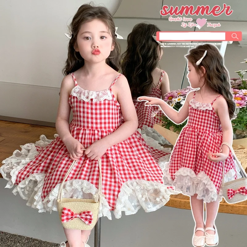BabyGirl Dress Baby Spaghetti Strap Dress Toddler Summer Vocation Dress Kid Lolita Dresses Child A-Line Slip Sundress Size 2-11Y
BabyGirl Dress Baby Spaghetti Strap Dress Toddler Summer Vocation Dress Kid Lolita Dresses Child A-Line Slip Sundress Size 2-11Y