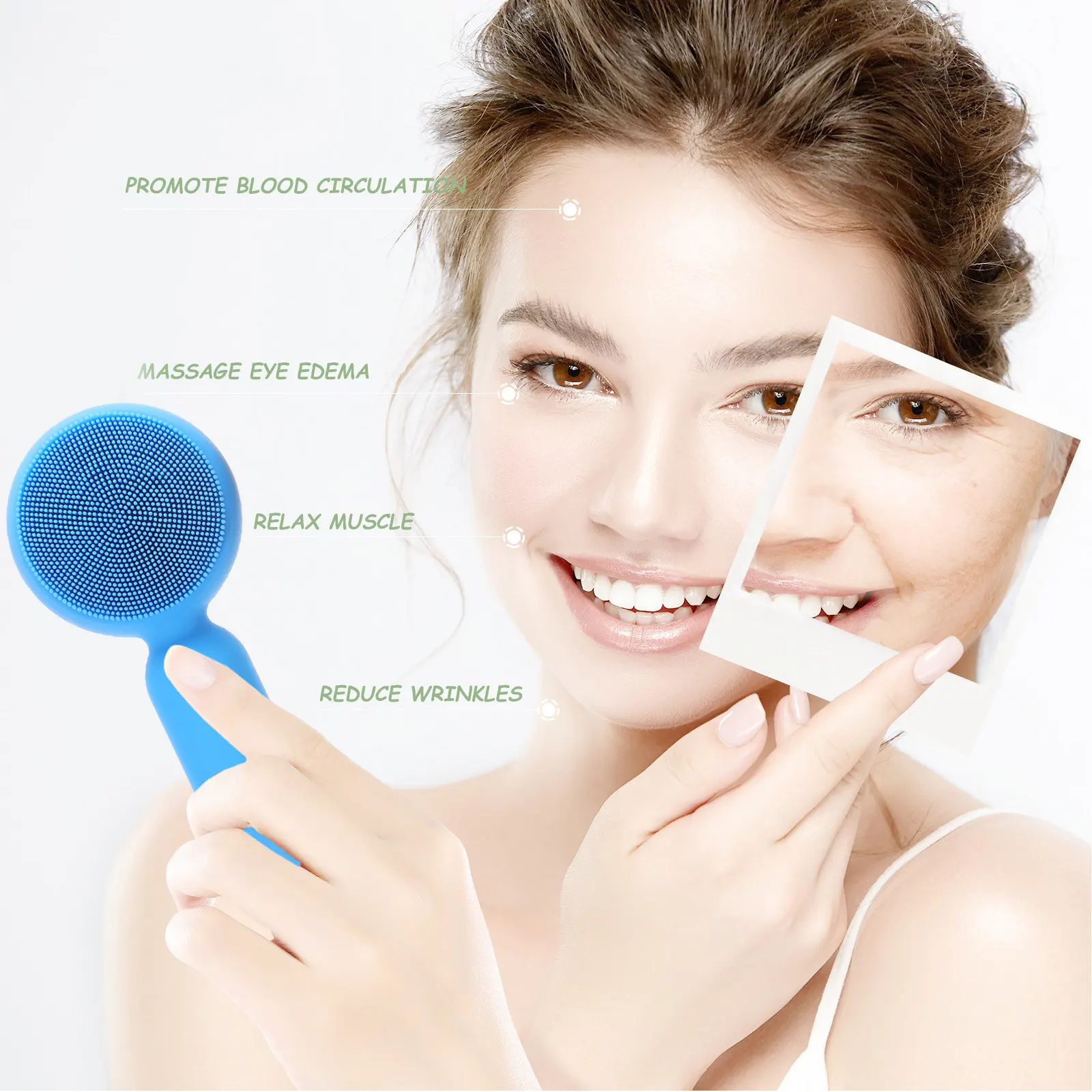 2Pcs Facial Scrub Brush Silicone Face Scrubber Exfoliator Brush Deep Exfoliation Scrubber for Skin Care Blackhead Removal Tools
2Pcs Facial Scrub Brush Silicone Face Scrubber Exfoliator Brush Deep Exfoliation Scrubber for Skin Care Blackhead Removal Tools
