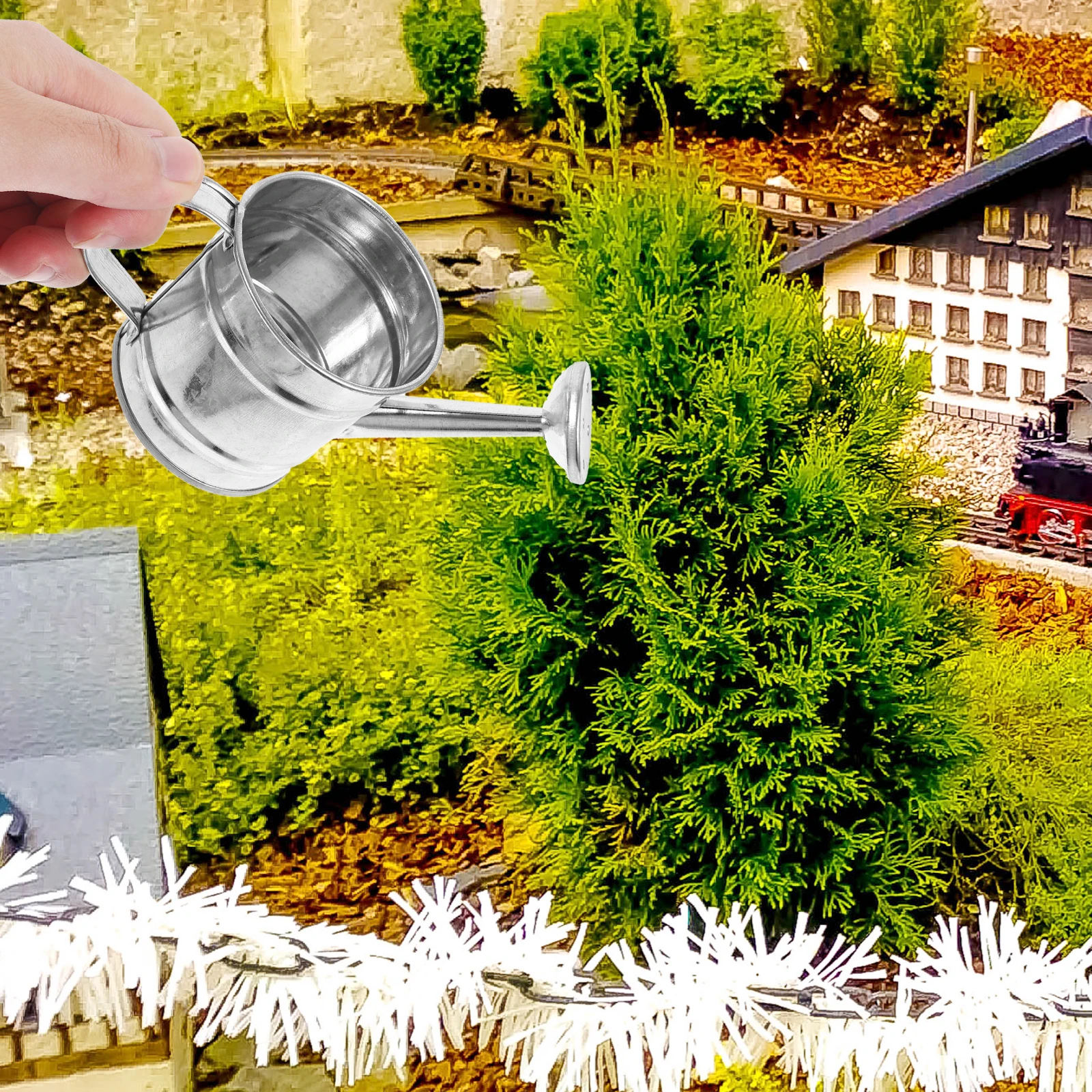 5pcs Miniature Watering Cans Mini Bucket Flower Utensil Zinc Plated Iron Gardening Tool Set Home Decor Plants Sprinkling Long
5pcs Miniature Watering Cans Mini Bucket Flower Utensil Zinc Plated Iron Gardening Tool Set Home Decor Plants Sprinkling Long