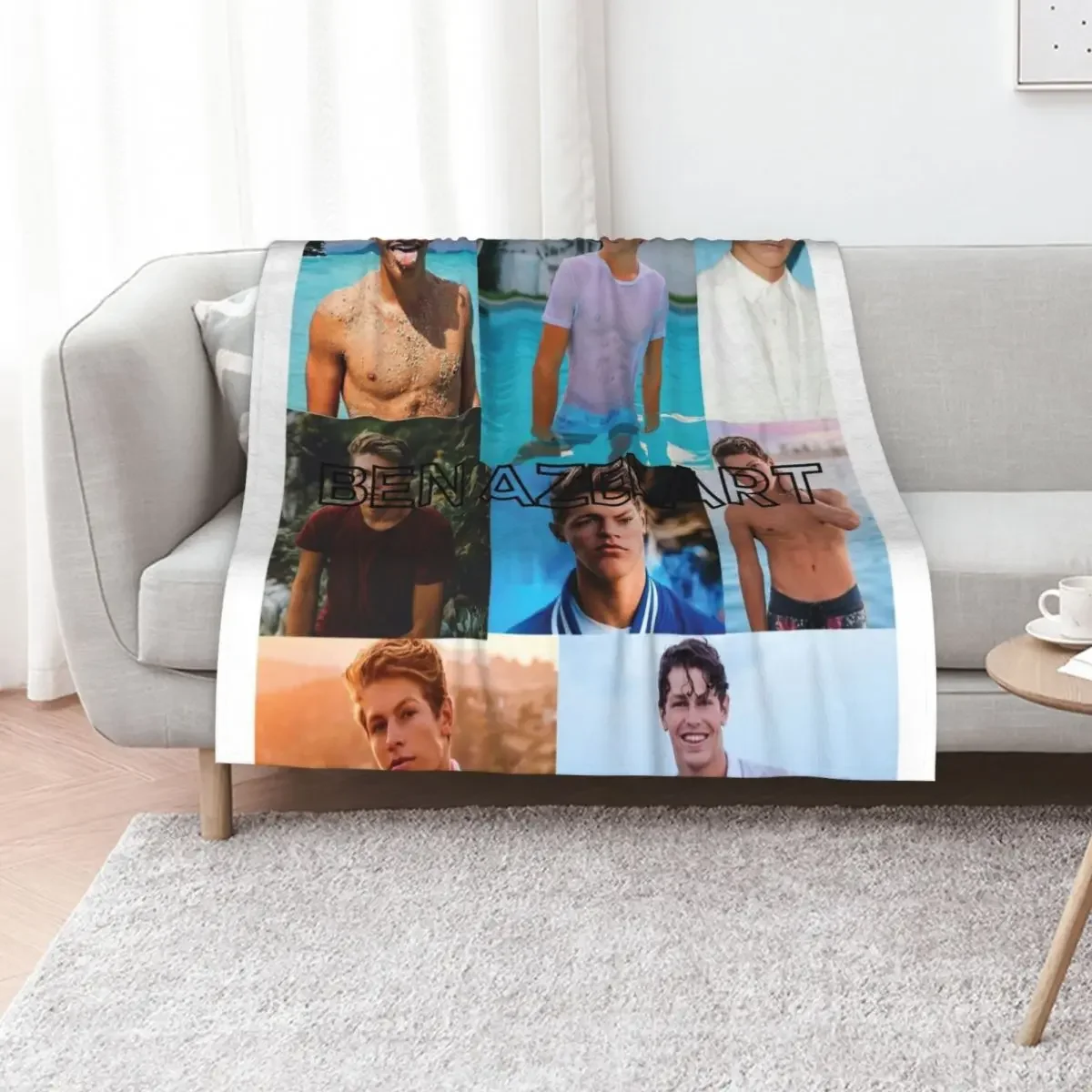 Ben Azelart - 4 pack Throw Blanket Kid'S Quilt Bed linens Designers Blankets
Ben Azelart - 4 pack Throw Blanket Kid'S Quilt Bed linens Designers Blankets