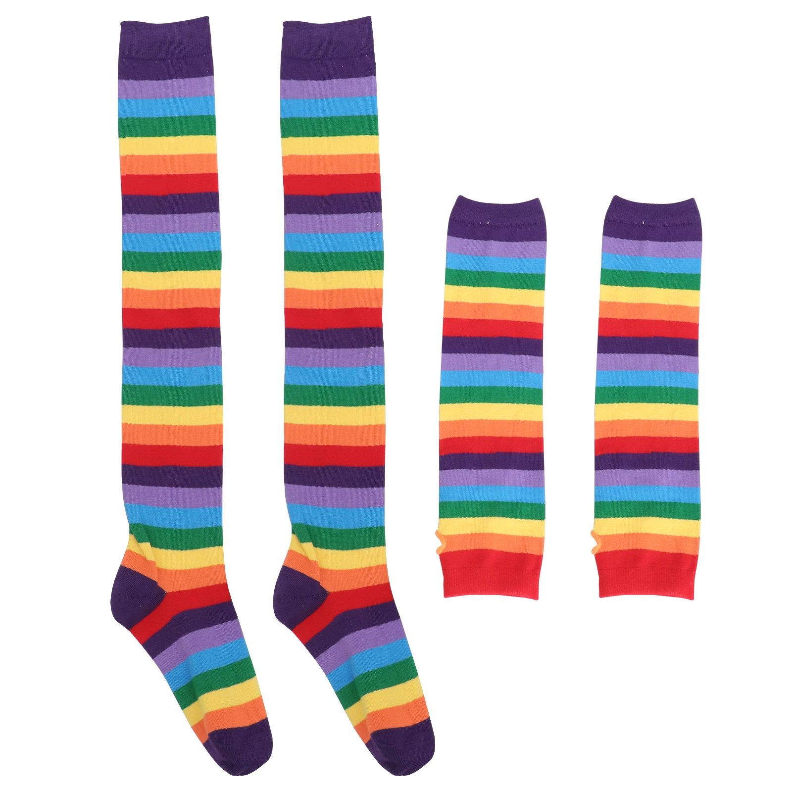 Rainbow Arm Warmers Leg Stockings Elbow Length Fingerless Gloves Colorful Striped Kids Girls Kawaii Fashion Soft Lightweight
Rainbow Arm Warmers Leg Stockings Elbow Length Fingerless Gloves Colorful Striped Kids Girls Kawaii Fashion Soft Lightweight