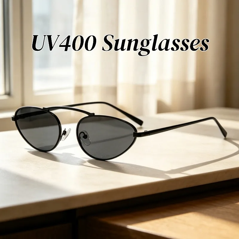 New Vintage Metal Oval Frame UV400 Sunglasses Trendy Street Style HD Cat Eye Outdoor Travel Anti-UV Sunscreen Eyeglasses Unisex
New Vintage Metal Oval Frame UV400 Sunglasses Trendy Street Style HD Cat Eye Outdoor Travel Anti-UV Sunscreen Eyeglasses Unisex