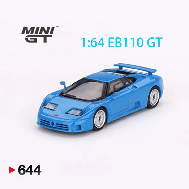 MiniGT 1:64 Bugatti EB110 GT модель спортивного автомобиля из сплава, статическая коллекция, украшенные праздничные подарки, игрушки
MiniGT 1:64 Bugatti EB110 GT модель спортивного автомобиля из сплава, статическая коллекция, украшенные праздничные подарки, игрушки