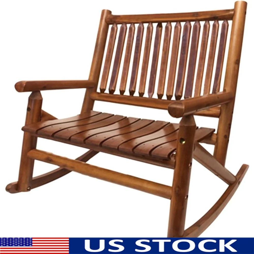 Double Porch Rocking Chair Curved Seat Slats Wide Seating Outdoor Lawn Garden Patio Durable Rustic Comfort Furniture
Double Porch Rocking Chair Curved Seat Slats Wide Seating Outdoor Lawn Garden Patio Durable Rustic Comfort Furniture