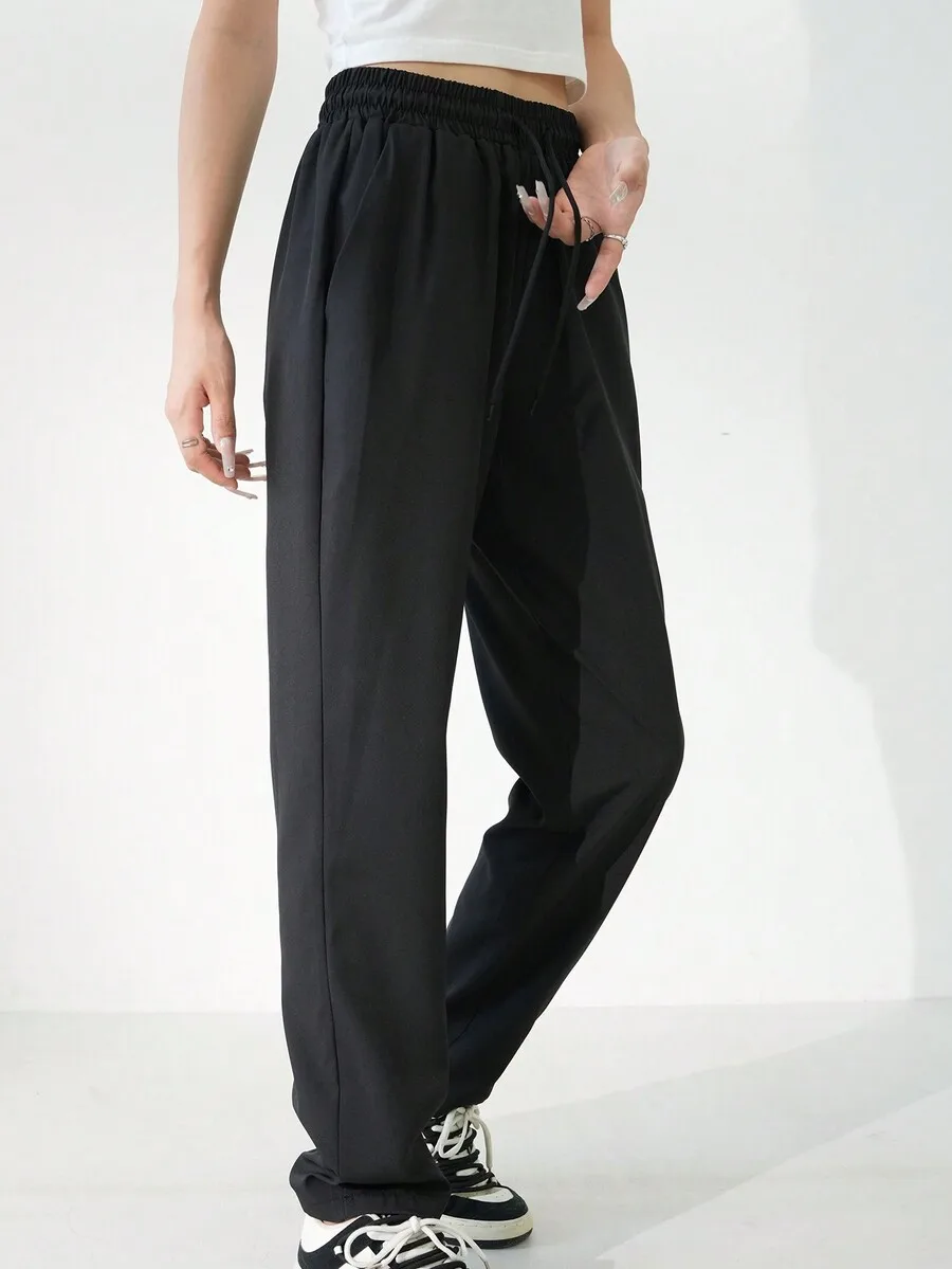 Womens Breathable Quick-Dry Loose Fit Tapered Sports Pants Black
Womens Breathable Quick-Dry Loose Fit Tapered Sports Pants Black