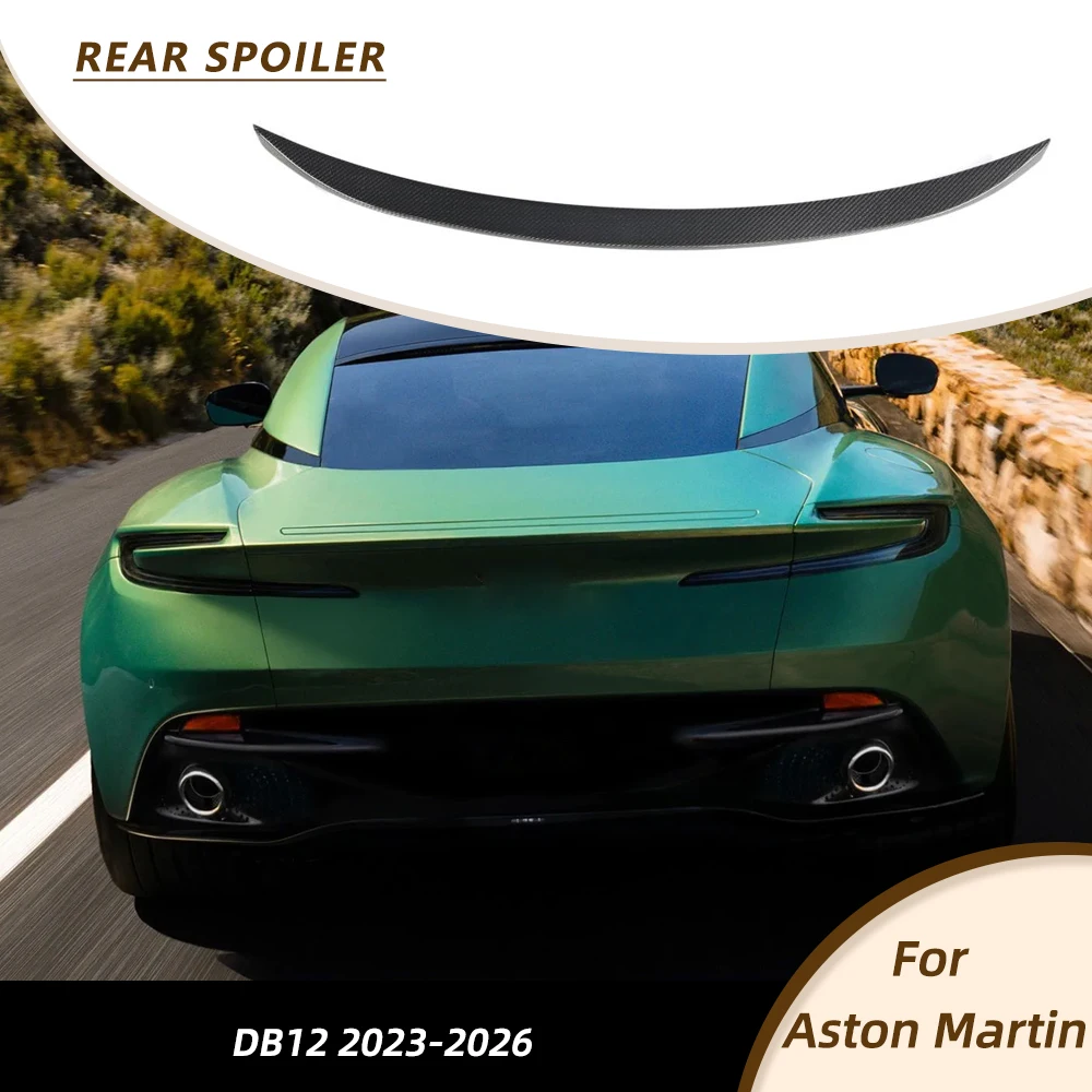 Car Rear Trunk Racing Spoiler for Aston Martin DB12 2023-2026 Car Rear Trunk Boot Racing Spoiler Tail Wing Lip Carbon Fiber
Car Rear Trunk Racing Spoiler for Aston Martin DB12 2023-2026 Car Rear Trunk Boot Racing Spoiler Tail Wing Lip Carbon Fiber