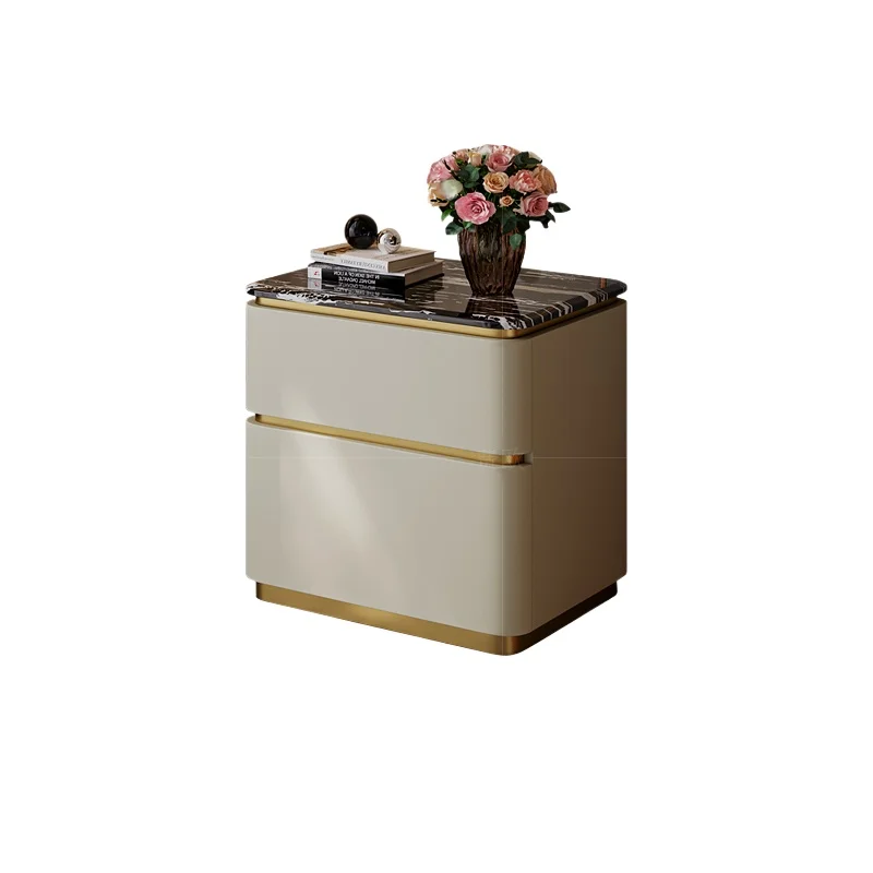 Прикроватная тумбочка из кожи из массива дерева, модная шиферная мраморная прикроватная тумбочка для спальни
Прикроватная тумбочка из кожи из массива дерева, модная шиферная мраморная прикроватная тумбочка для спальни