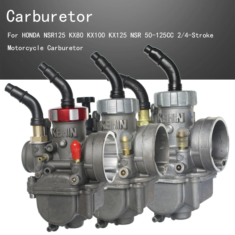Carburetor PE24 DASH 24mm For HONDA NSR125 KX80 KX100 KX125 NSR 50-125CC 2/4-Stroke Motorcycle Carburetor
Carburetor PE24 DASH 24mm For HONDA NSR125 KX80 KX100 KX125 NSR 50-125CC 2/4-Stroke Motorcycle Carburetor