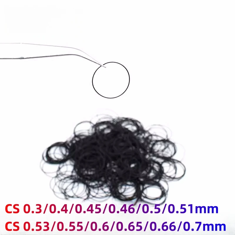 Custom NBR 70 O-Rings, CS 0.3 - CS 0.7mm,Oil & Fuel-Resistant Rubber Gaskets for Automotive, Heat, Oil, and Wear-Resistant,Black
Custom NBR 70 O-Rings, CS 0.3 - CS 0.7mm,Oil & Fuel-Resistant Rubber Gaskets for Automotive, Heat, Oil, and Wear-Resistant,Black