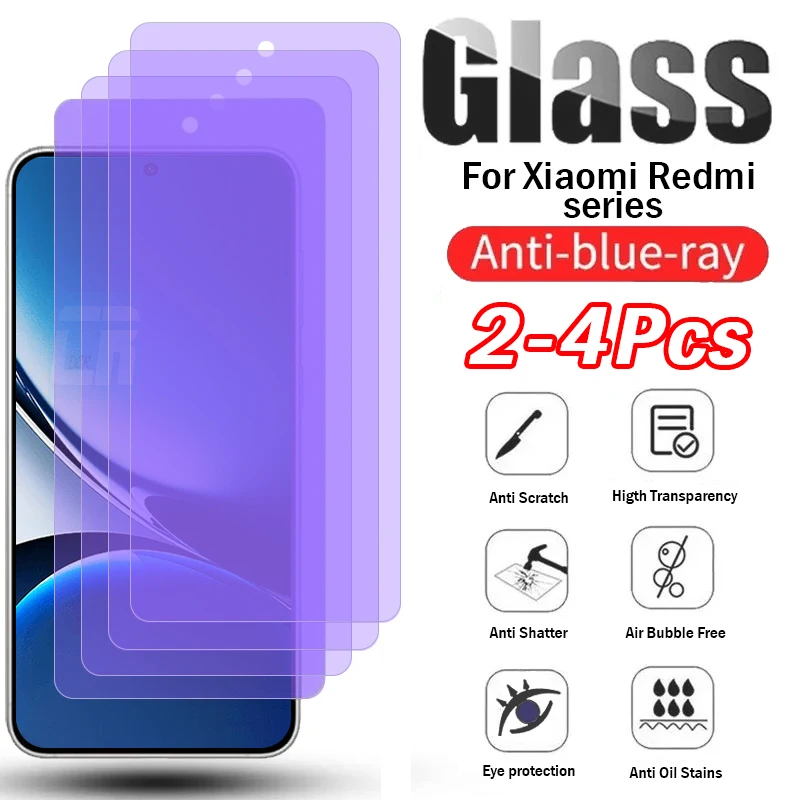 2-4Pcs Anti Blue Light Tempered Glass For Xiaomi Redmi Note 14 Global 4G 5G 13 12 11 Turbo 4 3 K80 K70 K60 Pro Screen Protector
2-4Pcs Anti Blue Light Tempered Glass For Xiaomi Redmi Note 14 Global 4G 5G 13 12 11 Turbo 4 3 K80 K70 K60 Pro Screen Protector