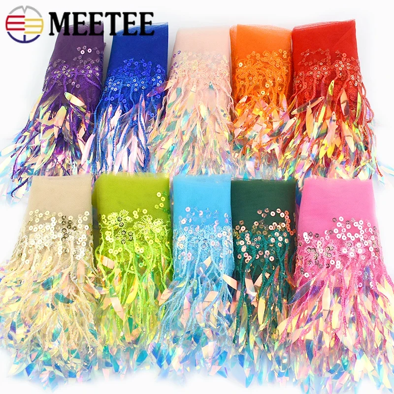 2-10Yards Mesh Tassels Fringe for Sewing Sequins Lace Trim Latin Dress Ribbon Band Wedding Clothes Tassel Fabric DIY Accessories
2-10Yards Mesh Tassels Fringe for Sewing Sequins Lace Trim Latin Dress Ribbon Band Wedding Clothes Tassel Fabric DIY Accessories