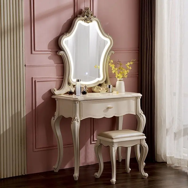 Cheap Girls Dressing Table European Luxury Living Room Makeup Dressing Table Bedroom Corner Tavolo Da Trucco Furniture Set
Cheap Girls Dressing Table European Luxury Living Room Makeup Dressing Table Bedroom Corner Tavolo Da Trucco Furniture Set
