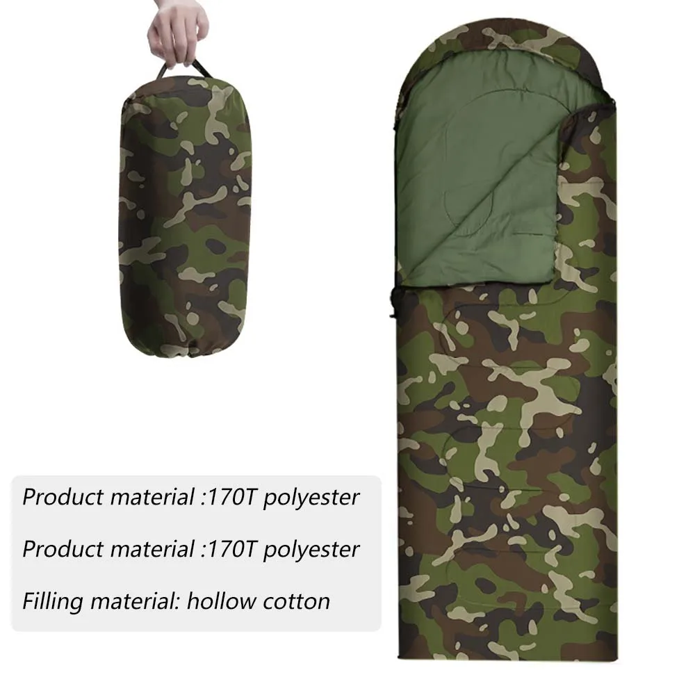 Waterproof Sleeping Bags Adult Camping Sleeping Bags Portable Thicken Warm Travel Backpacking Sleeping Bags Spring Winter
Waterproof Sleeping Bags Adult Camping Sleeping Bags Portable Thicken Warm Travel Backpacking Sleeping Bags Spring Winter