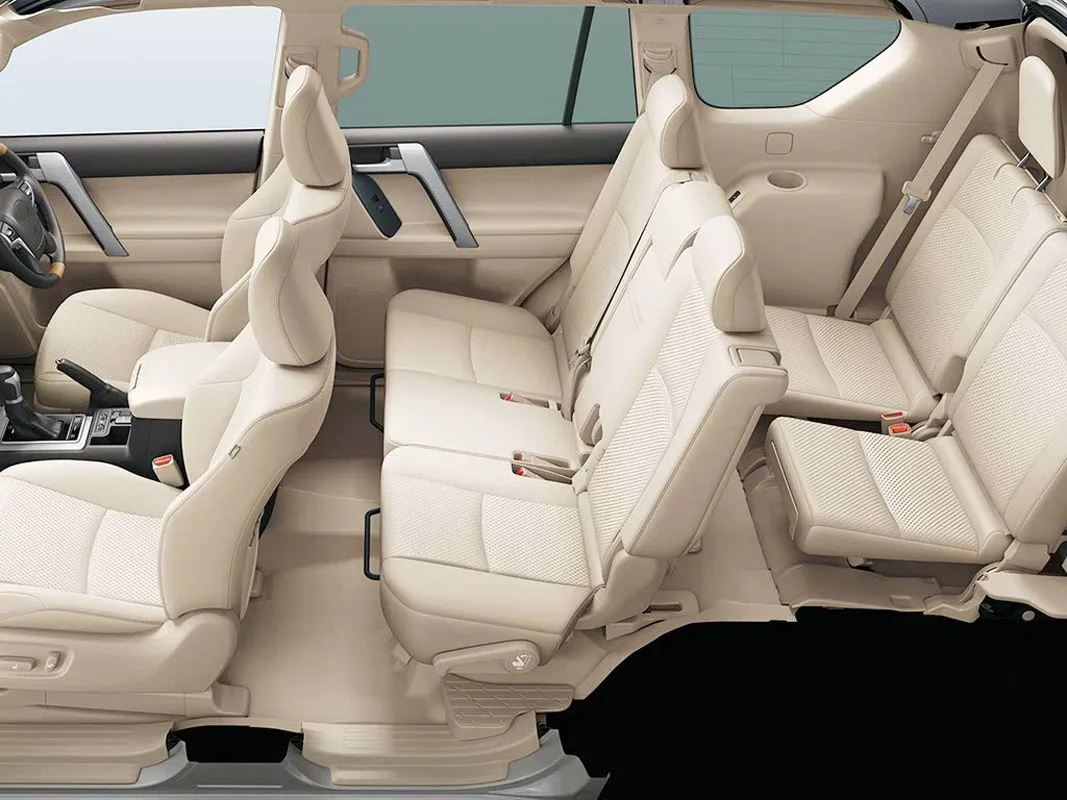 For Toyota Prado Seat Covers 5 & 7 Seats Cushions Accessories 2010-2022 Cowhide & PVC Leather Seat Protectors Right Hands Drive
For Toyota Prado Seat Covers 5 & 7 Seats Cushions Accessories 2010-2022 Cowhide & PVC Leather Seat Protectors Right Hands Drive