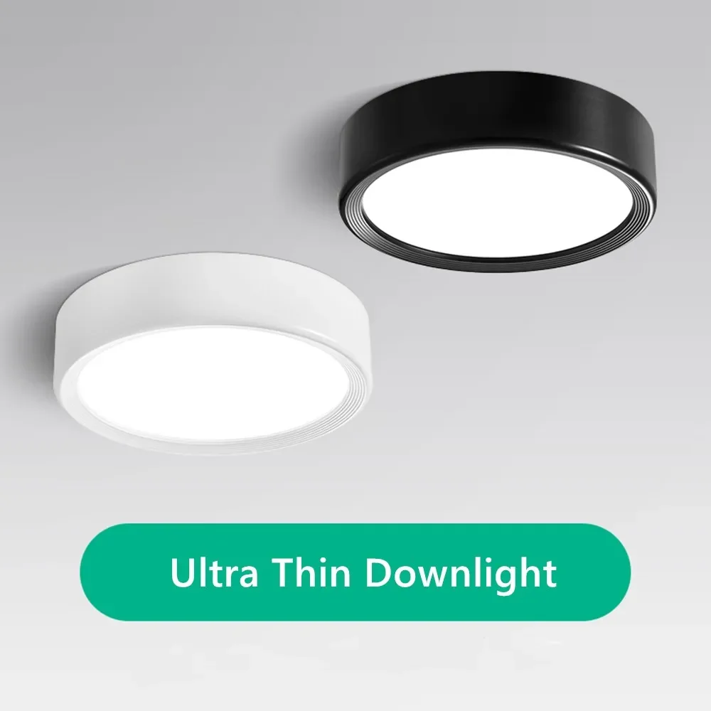 Ultra Thin LED Ceiling Lamps 220V Surface Mounted Led Downlights 10W 15W LED Spot Lighting Fixture Panel Light for Living Room
Ultra Thin LED Ceiling Lamps 220V Surface Mounted Led Downlights 10W 15W LED Spot Lighting Fixture Panel Light for Living Room