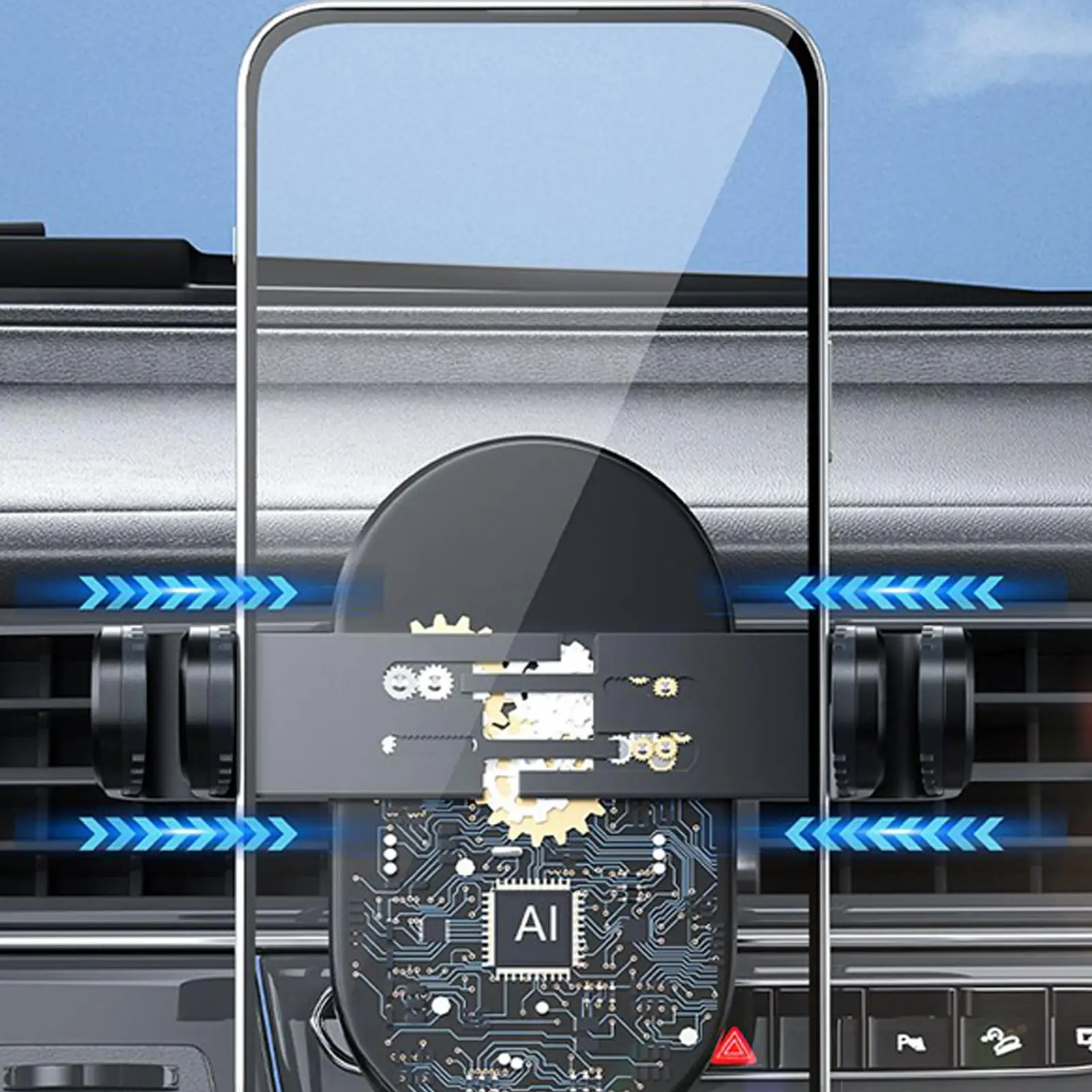 Беспроводное зарядное устройство для автомобиля 15W, регулируемое, быстрое зарядное устройство для телефона, держатель для телефона в автомобиль, для легковых автомобилей и внедорожников
Беспроводное зарядное устройство для автомобиля 15W, регулируемое, быстрое зарядное устройство для телефона, держатель для телефона в автомобиль, для легковых автомобилей и внедорожников