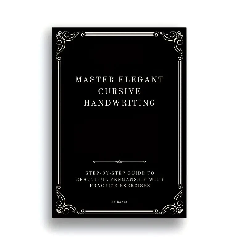 Handwriting Practice Sheets Fundamentals Penmanship Workbook With Cursive Alphabet Guides For All Ages Improve Handwriting Skill
Handwriting Practice Sheets Fundamentals Penmanship Workbook With Cursive Alphabet Guides For All Ages Improve Handwriting Skill