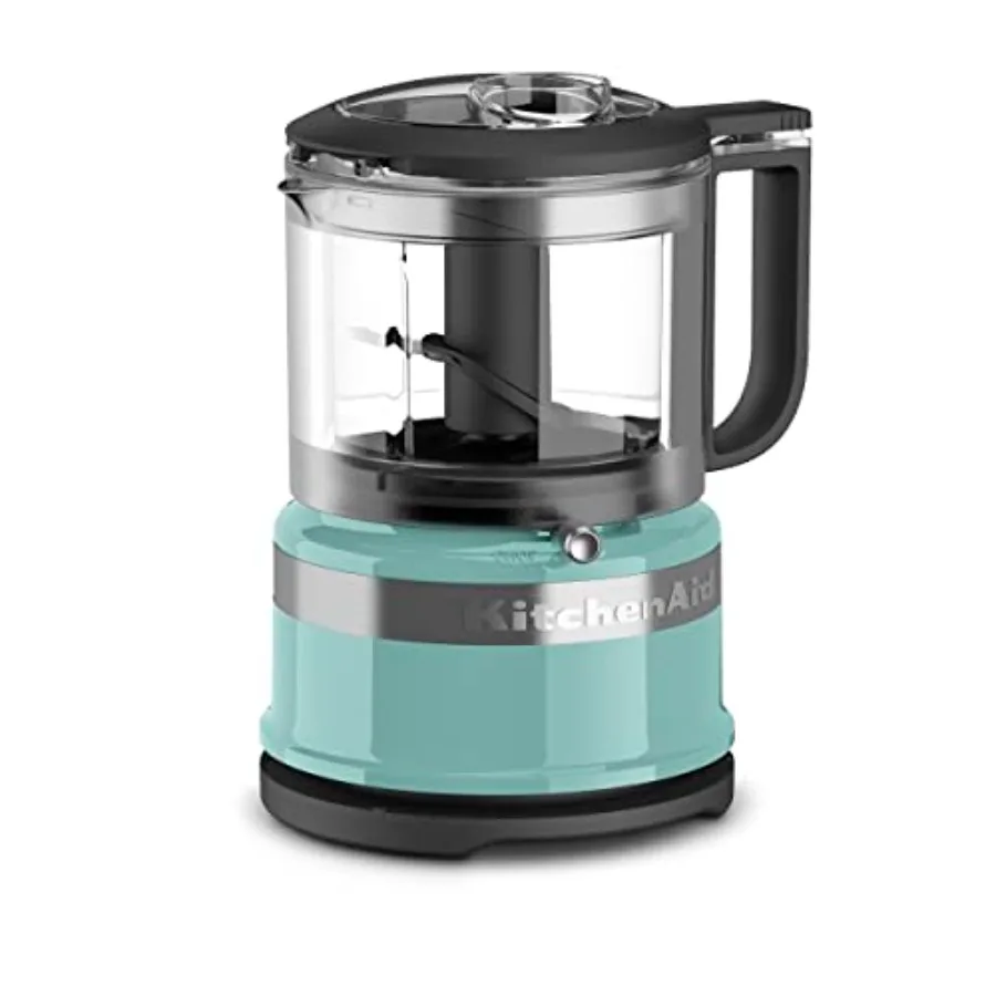 3.5 Cup Food Chopper for kitchen use ABS plastic body in Aqua Sky color ergonomic design and easy-clean blades
3.5 Cup Food Chopper for kitchen use ABS plastic body in Aqua Sky color ergonomic design and easy-clean blades