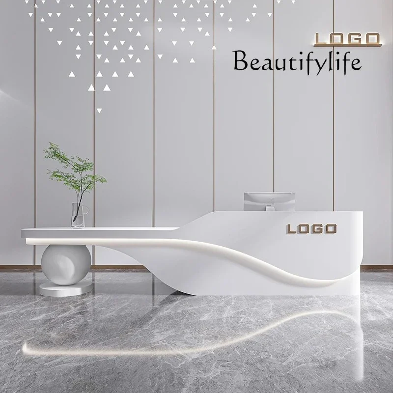 09Semplice e moderno, reception aziendale di fascia alta, reception per hotel, clubhouse, tavolo per pagine
09Semplice e moderno, reception aziendale di fascia alta, reception per hotel, clubhouse, tavolo per pagine