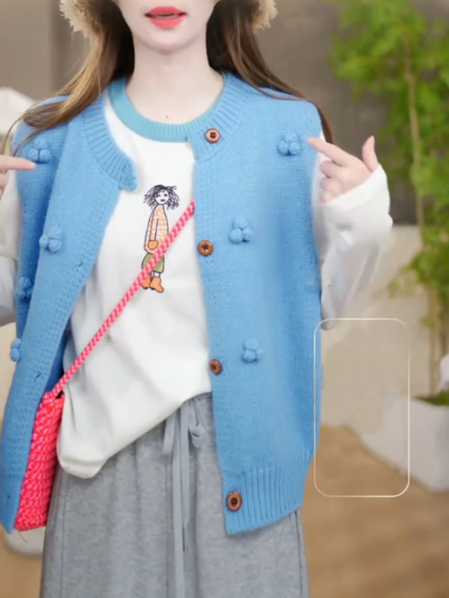 Удобный вязаный круглый жилет на одной пуговице Ne Svel, однотонный цветочный дизайн, осенний модный женский вязаный кардиган
Удобный вязаный круглый жилет на одной пуговице Ne Svel, однотонный цветочный дизайн, осенний модный женский вязаный кардиган