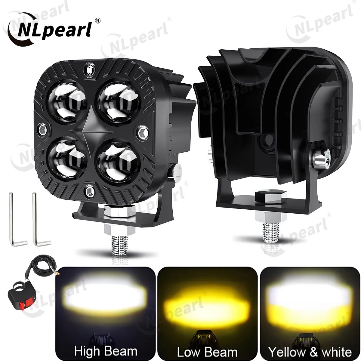3 Inch Mini Motorcycle Led Work light Square Car Yellow White Spotlight 12V 24V For Car Yellow Fog Lamp 4x4 Off Road Fog Lamp
3 Inch Mini Motorcycle Led Work light Square Car Yellow White Spotlight 12V 24V For Car Yellow Fog Lamp 4x4 Off Road Fog Lamp
