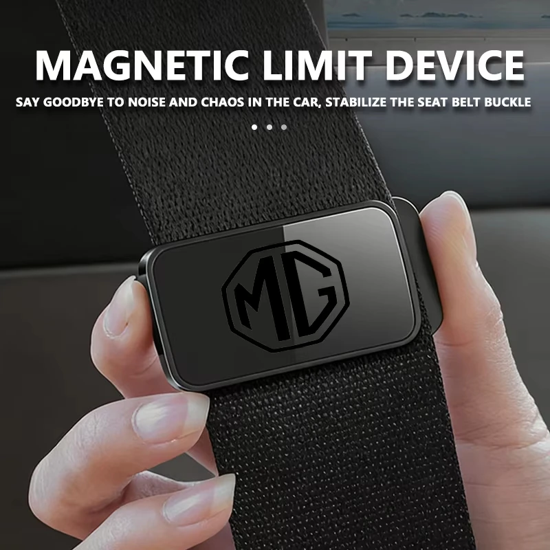 Magnetic Seat Belt Buckle Holder Anti-Rattle Stabilizer For MG3 MG5 MG6 MG7 ZS HS GS Hector GT ZR Auto Interior Accessories
Magnetic Seat Belt Buckle Holder Anti-Rattle Stabilizer For MG3 MG5 MG6 MG7 ZS HS GS Hector GT ZR Auto Interior Accessories