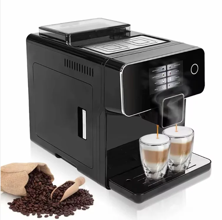 Smart Fully Automatic Espresso Machine A10 Touch Screen Built In Grinder Commercial Home Outdoor Stall Use 19Bar
Smart Fully Automatic Espresso Machine A10 Touch Screen Built In Grinder Commercial Home Outdoor Stall Use 19Bar