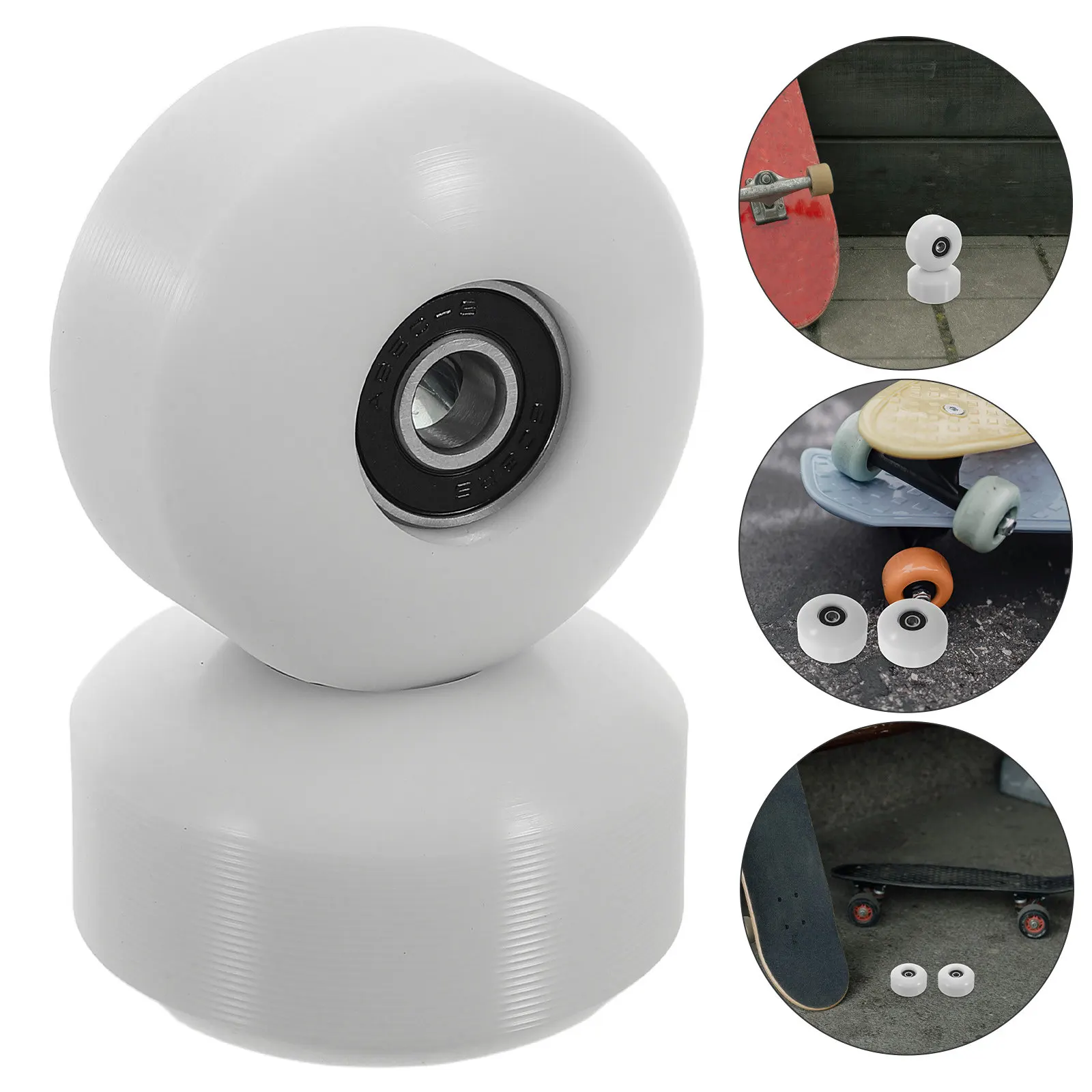 Комплект из 2 колес для скейтборда из полиуретана 95A, профессиональные, для плавной езды, совместимые со скутерами
Комплект из 2 колес для скейтборда из полиуретана 95A, профессиональные, для плавной езды, совместимые со скутерами