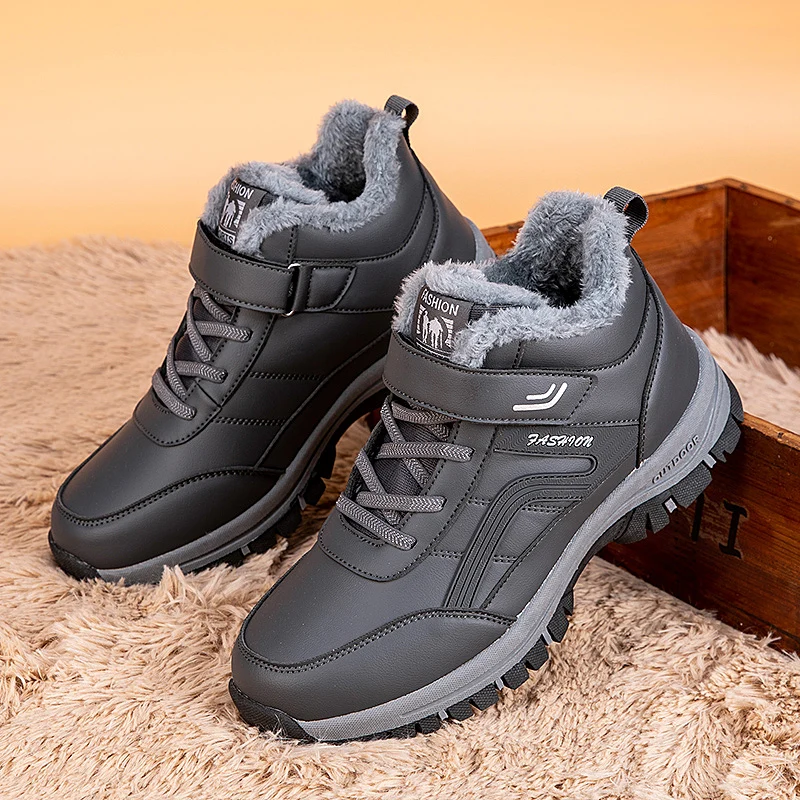 YRZL Men Hiking Boots Thermal Waterproof Anti Slip Boots Warm Outdoor Work Shoes Non Slip Thermal Winter Footwear Winter Boots
YRZL Men Hiking Boots Thermal Waterproof Anti Slip Boots Warm Outdoor Work Shoes Non Slip Thermal Winter Footwear Winter Boots