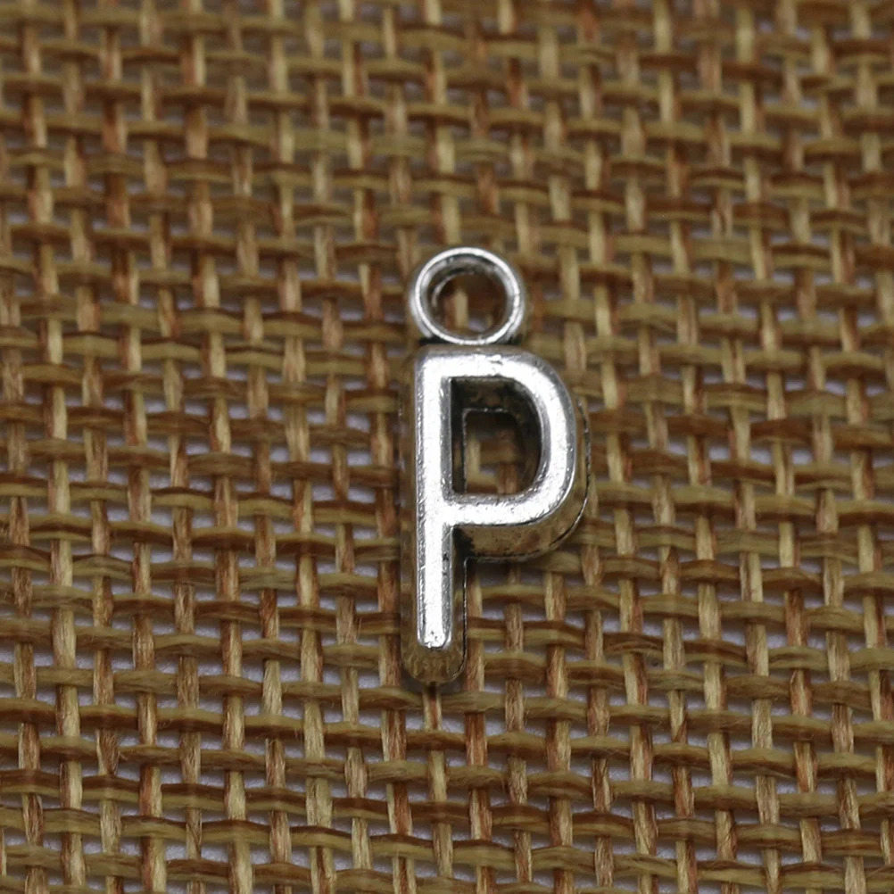 50Pcs Alloy Pendant Charms Letter P Silver DIY Jewelry Making Necklace Bracelet Accessories Alloy Pendant Charm 
50Pcs Alloy Pendant Charms Letter P Silver DIY Jewelry Making Necklace Bracelet Accessories Alloy Pendant Charm