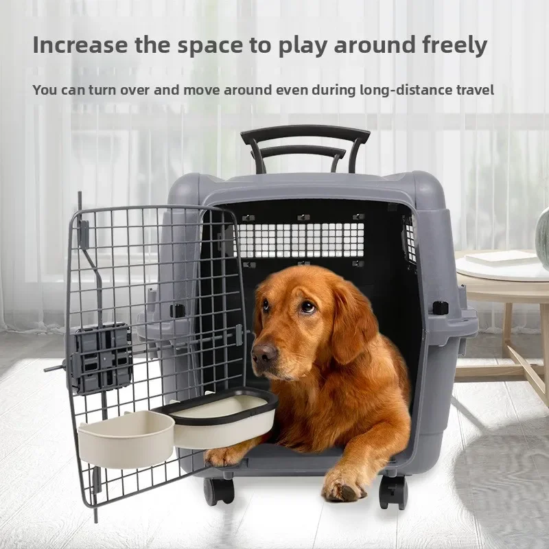 Airline Approved Pet Carrier Dog Crate Travel Cabin Large Breed Friendly Cat Carrier Pets Outdoor Pet Box Pet Carrier
Airline Approved Pet Carrier Dog Crate Travel Cabin Large Breed Friendly Cat Carrier Pets Outdoor Pet Box Pet Carrier