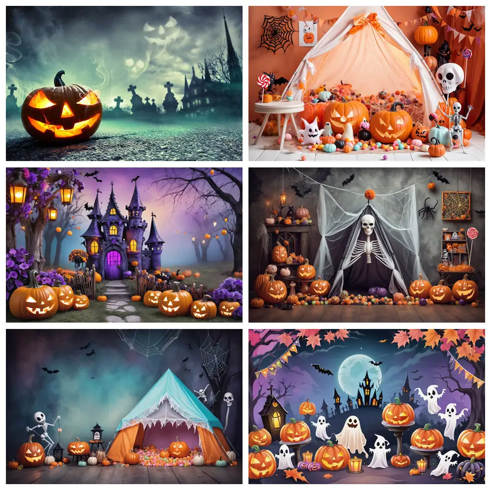 MOON.QG Happy Halloween Photography Backdrops Ghost Pumpkin Skull Tent Background Photo Shooting Accessories Party Wallpaper
MOON.QG Happy Halloween Photography Backdrops Ghost Pumpkin Skull Tent Background Photo Shooting Accessories Party Wallpaper