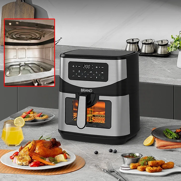 Wholesale 10L Air Fryers Oil Free Deep Fryer Visualable Multifunction Electric Air Fryers
Wholesale 10L Air Fryers Oil Free Deep Fryer Visualable Multifunction Electric Air Fryers