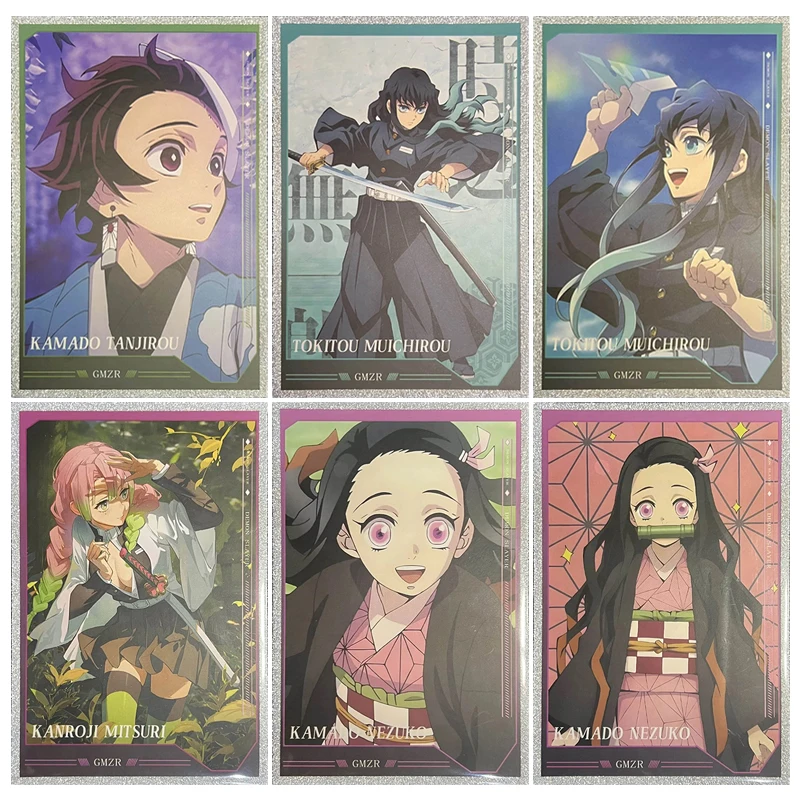 Аниме Demon Slayer Tokitou Muichirou Kamado Tanjirou Kanroji Mitsuri Kamado Nezuko Коллекционная карта Рождественские подарки на день рождения игрушки
Аниме Demon Slayer Tokitou Muichirou Kamado Tanjirou Kanroji Mitsuri Kamado Nezuko Коллекционная карта Рождественские подарки на день рождения игрушки