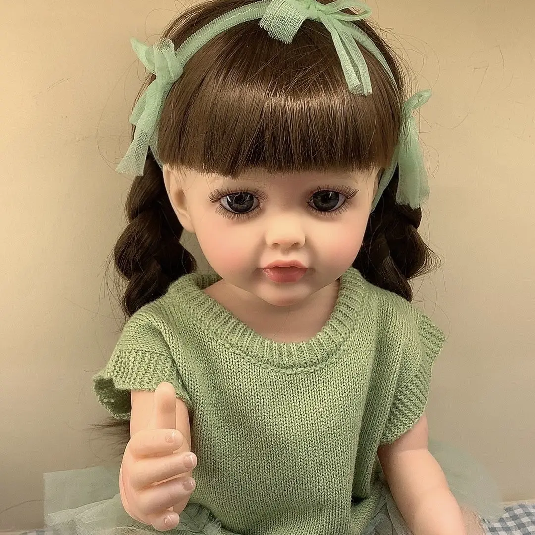 20 inch 50cm Reborn Baby Doll, Newborn Baby, Long Hair Princess Girl Doll, Handmade Newborn Doll, Children's Birthday Gift, Halloween/Thanksgiving/Christmas Gift Carnival
20 inch 50cm Reborn Baby Doll, Newborn Baby, Long Hair Princess Girl Doll, Handmade Newborn Doll, Children's Birthday Gift, Halloween/Thanksgiving/Christmas Gift Carnival