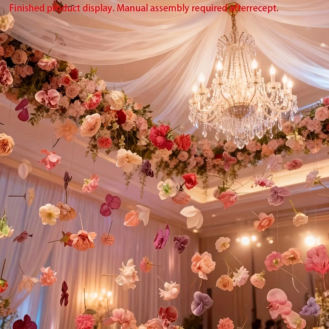 Bohemian Artificial Flowers And Petals, with Transparent Fishing Line As a Gift,Bright Hanging Floral Ornaments, Random style
Bohemian Artificial Flowers And Petals, with Transparent Fishing Line As a Gift,Bright Hanging Floral Ornaments, Random style