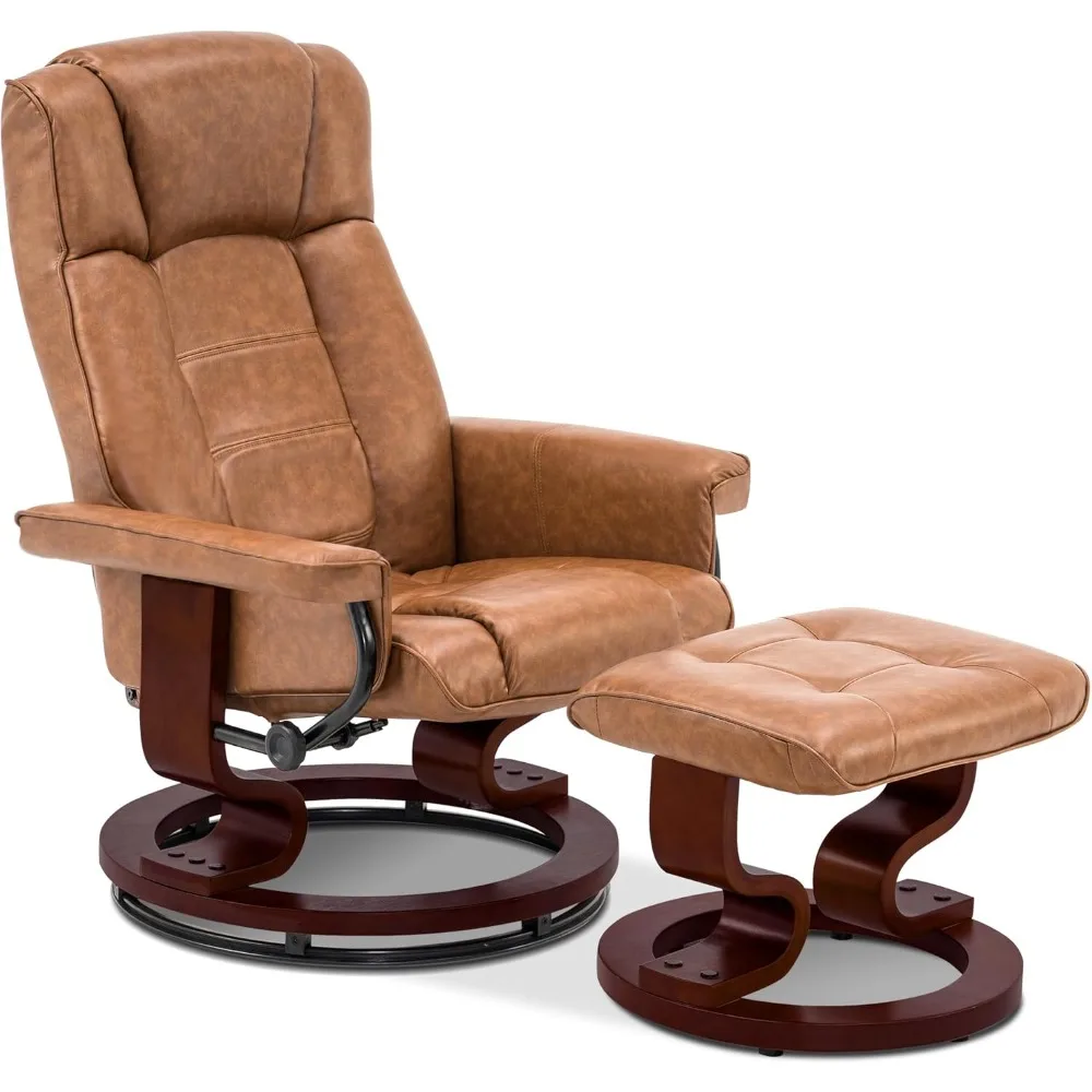 Manual swivel recliner with ottoman, chair ottoman set suitable for RV small spaces, living room, bedroom, office
Manual swivel recliner with ottoman, chair ottoman set suitable for RV small spaces, living room, bedroom, office
