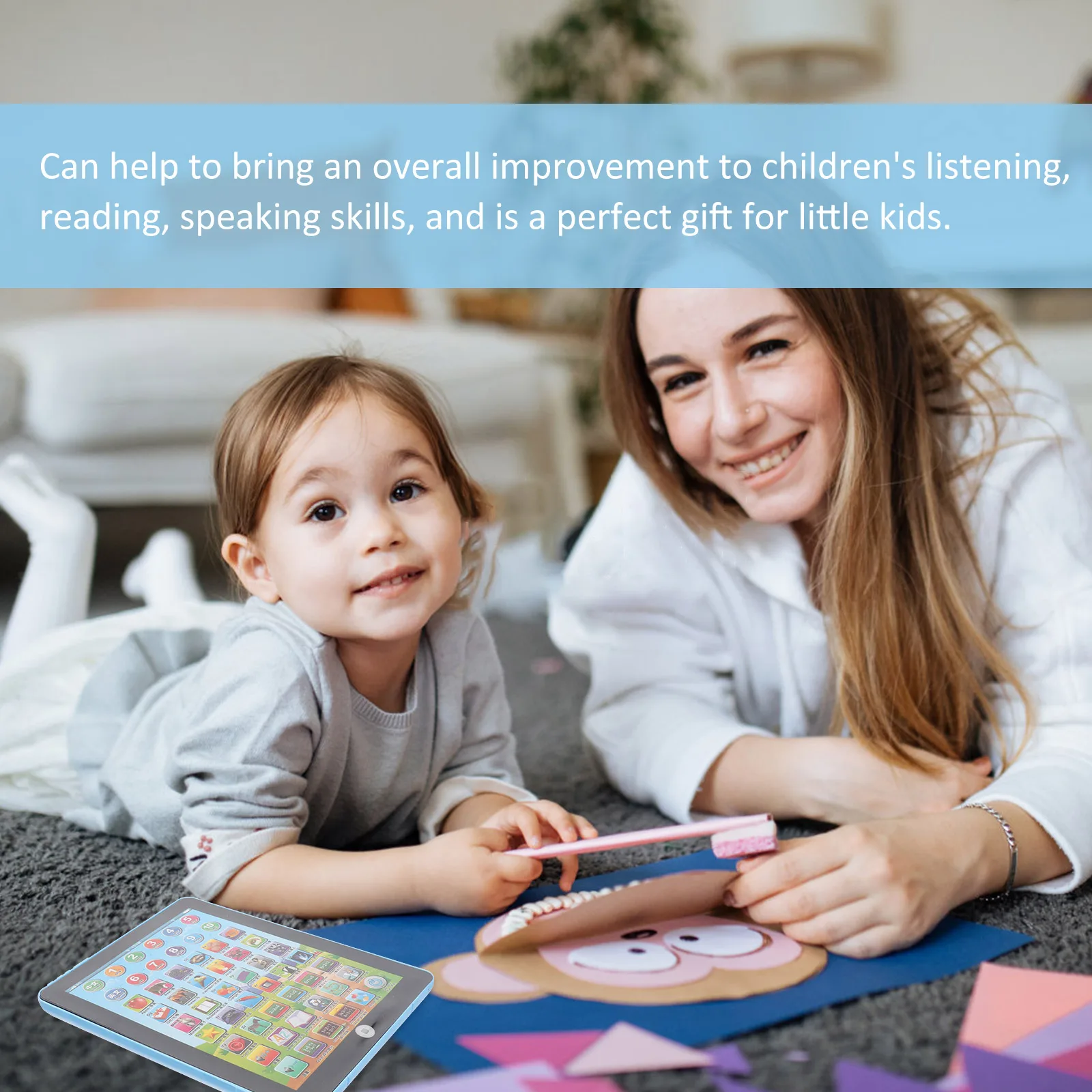 Learning Machine Educational Touch Screen Early Education For With English Learning Pad Blue 
Learning Machine Educational Touch Screen Early Education For With English Learning Pad Blue