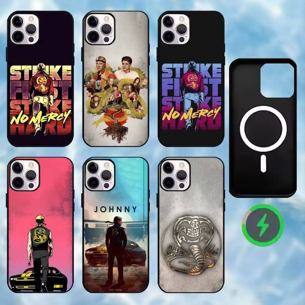 Cobra Kai Snake Phone Case For iPhone17,16,15,14,13,12,11 Plus,Wireless charging protective case soft cover
Cobra Kai Snake Phone Case For iPhone17,16,15,14,13,12,11 Plus,Wireless charging protective case soft cover