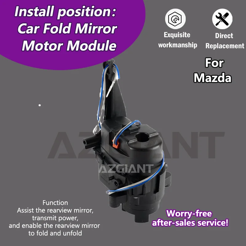 AZGIANT Car Wing Mirror Authentic Folding Motor Power Assembly For 2006-2015 Mazda CX-9 MK1 car accessories Replacement Part
AZGIANT Car Wing Mirror Authentic Folding Motor Power Assembly For 2006-2015 Mazda CX-9 MK1 car accessories Replacement Part