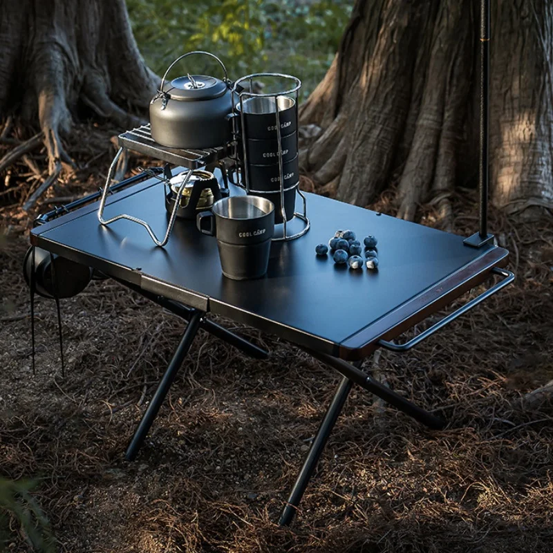 Camping Folding Table with Steel Plate Retro Picnic Table Lightweight Folding Table Cool Camping Equipment
Camping Folding Table with Steel Plate Retro Picnic Table Lightweight Folding Table Cool Camping Equipment