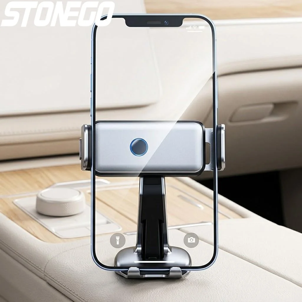 360 Rotation Auto Clamping Smart Electric Locking Car Phone Holder Mount Support Stand Mobile Phone Accessories
360 Rotation Auto Clamping Smart Electric Locking Car Phone Holder Mount Support Stand Mobile Phone Accessories