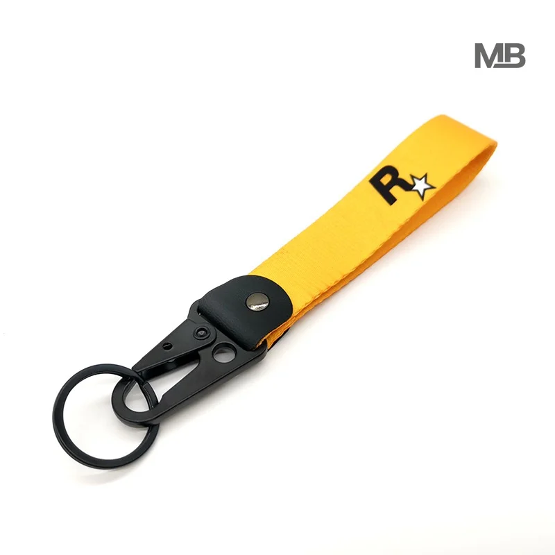 New High-Quality R star Heat Transfer Carabiner Keychain Toy Premium Quality Collectible Gift Game Accessory Toy
New High-Quality R star Heat Transfer Carabiner Keychain Toy Premium Quality Collectible Gift Game Accessory Toy
