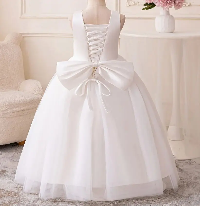 Girl Elegant Wedding Dress for Bridesmaid Teen Girls Party Evening Dresses Young Girls' White Clothes 8 to 16 Years Concert
Girl Elegant Wedding Dress for Bridesmaid Teen Girls Party Evening Dresses Young Girls' White Clothes 8 to 16 Years Concert