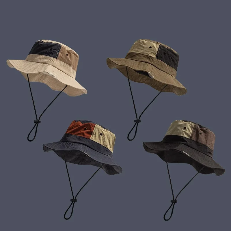 Summer Fashion Outdoor Riding Wide Brim Sun Hat Sun Protection UV Fisherman Hat Breathable Sun Hat Fishing Hat Riding Equipment
Summer Fashion Outdoor Riding Wide Brim Sun Hat Sun Protection UV Fisherman Hat Breathable Sun Hat Fishing Hat Riding Equipment