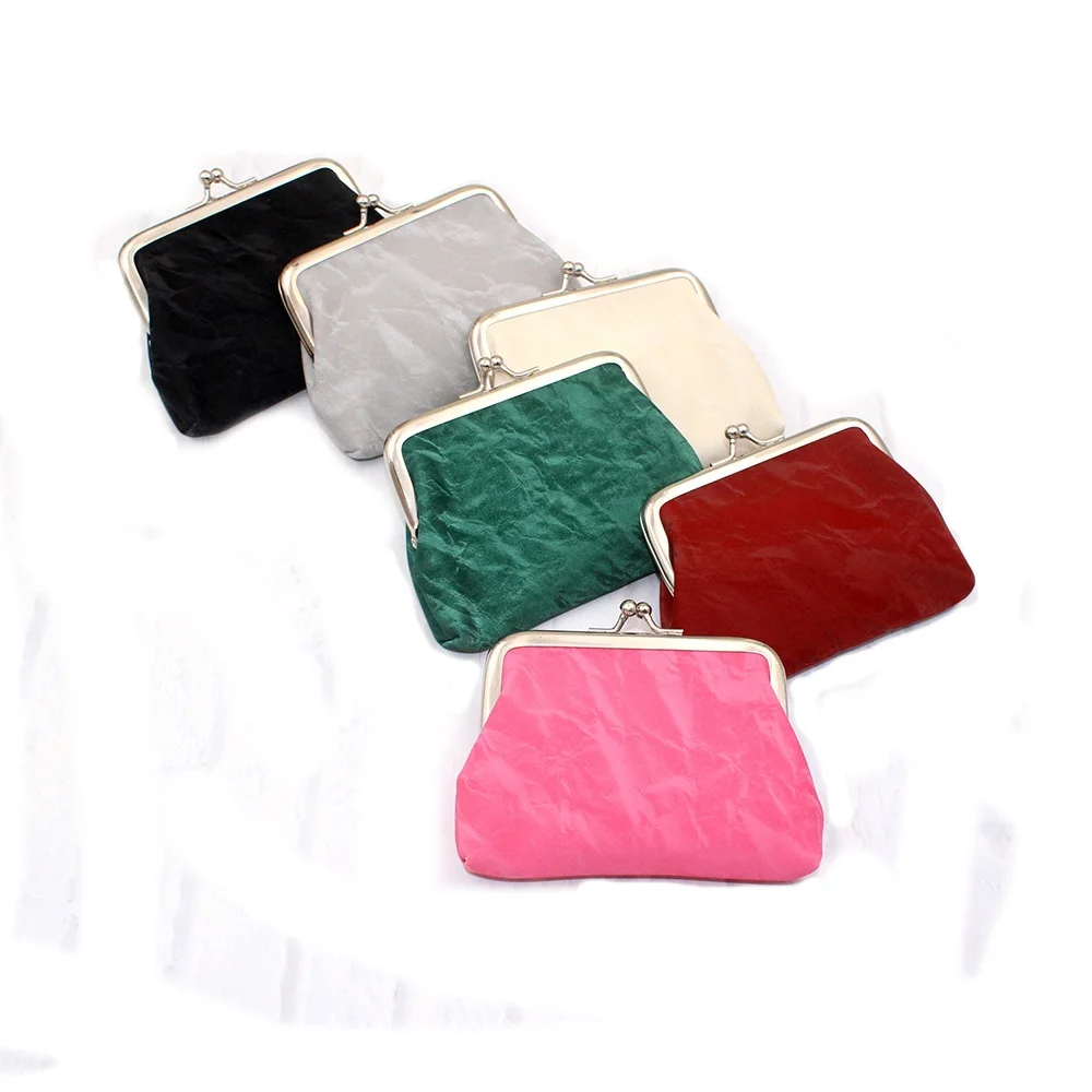 Compact Travel Wallet Mini Portable Faux Leather Coin Purse with Kiss Lock Clasp for Earphones Lipstick for Trinkets
Compact Travel Wallet Mini Portable Faux Leather Coin Purse with Kiss Lock Clasp for Earphones Lipstick for Trinkets